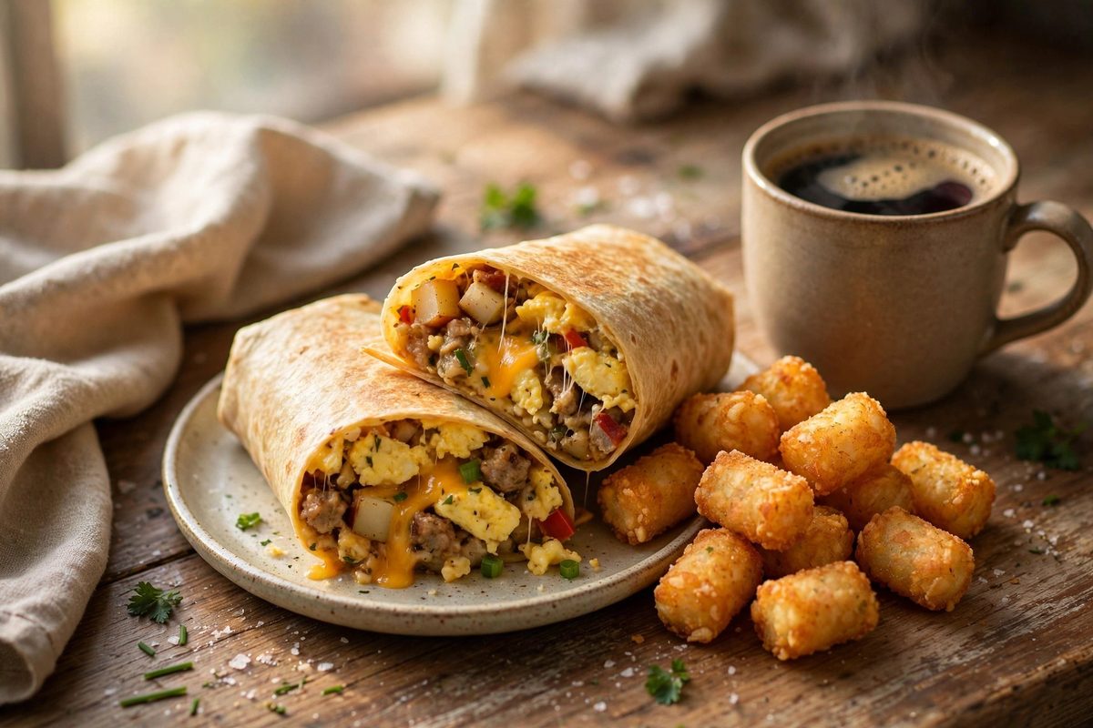 Sonic all-day breakfast burrito